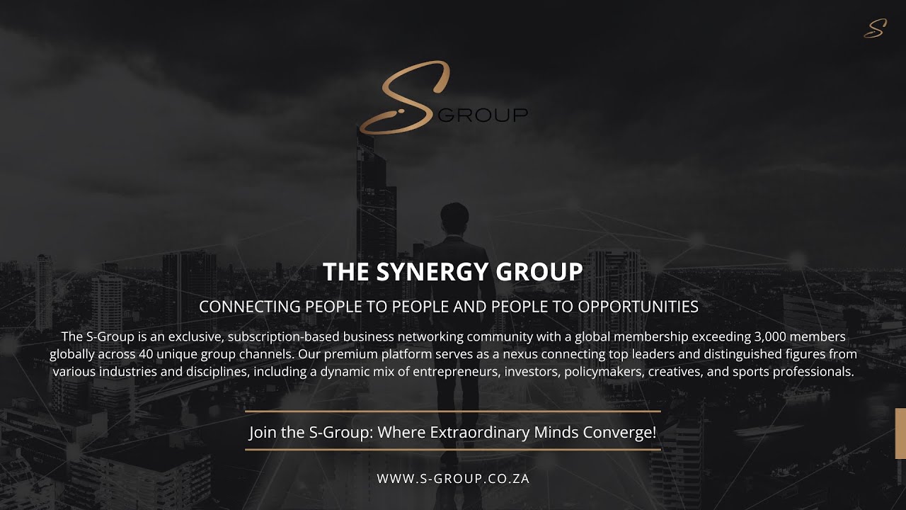 The S-Group Annual Social Business Networking Event | Villa 47 | Cape Town 2025