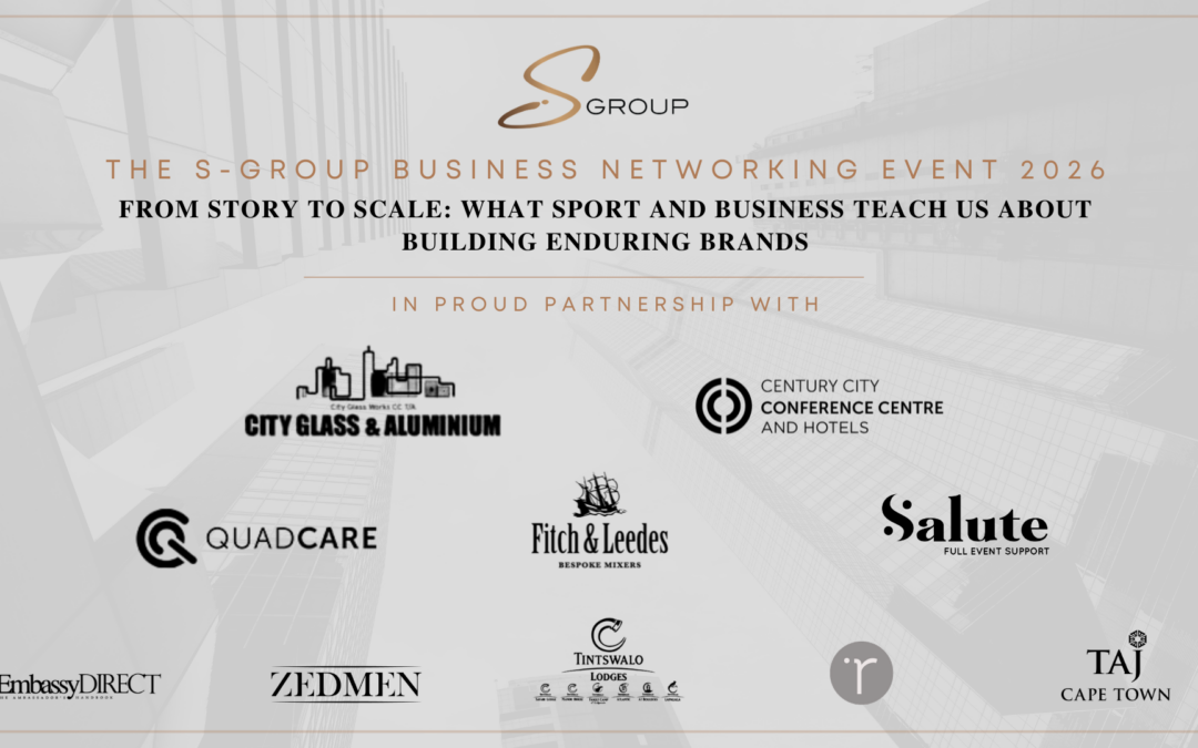 S-Group Business Networking – From Story to Scale: What Sport and Business Teach Us About Building Enduring Brands CPT 2026 – Video